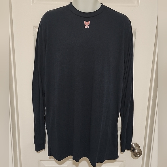 Drifire FR Men Shirt Fire Resistant HRC1 Long Sleeve Navy Blue Workwear Size XLT - Picture 1 of 10